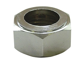 ECROU A COLLET BATTU CHROME